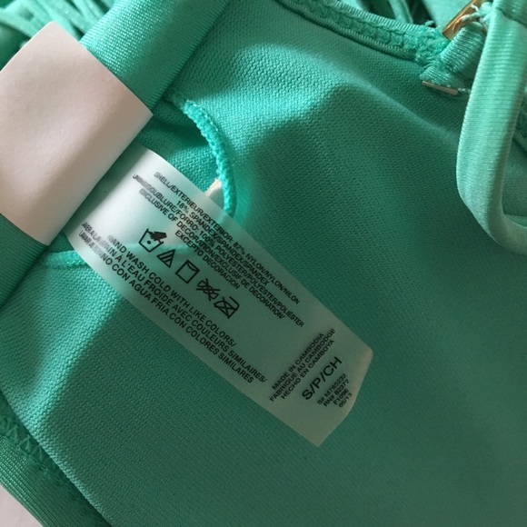 Raisins Fringe Bikini Top Sz Small - Picture 5 of 6